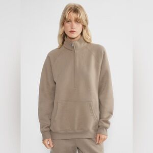 Aritzia Mega raglan 1/2 zip sweater